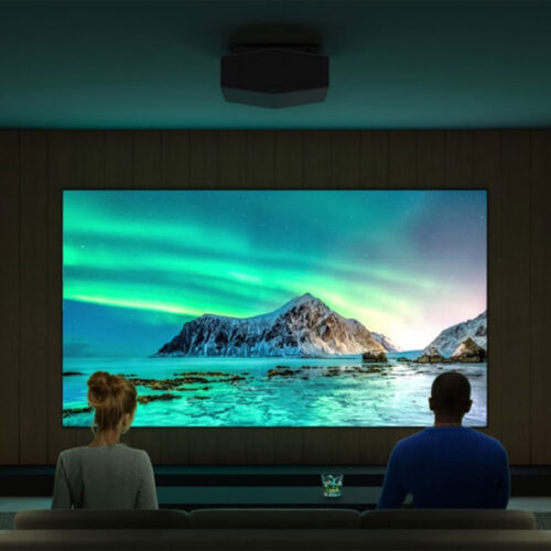 Sony 4k Projector in Home Cinema