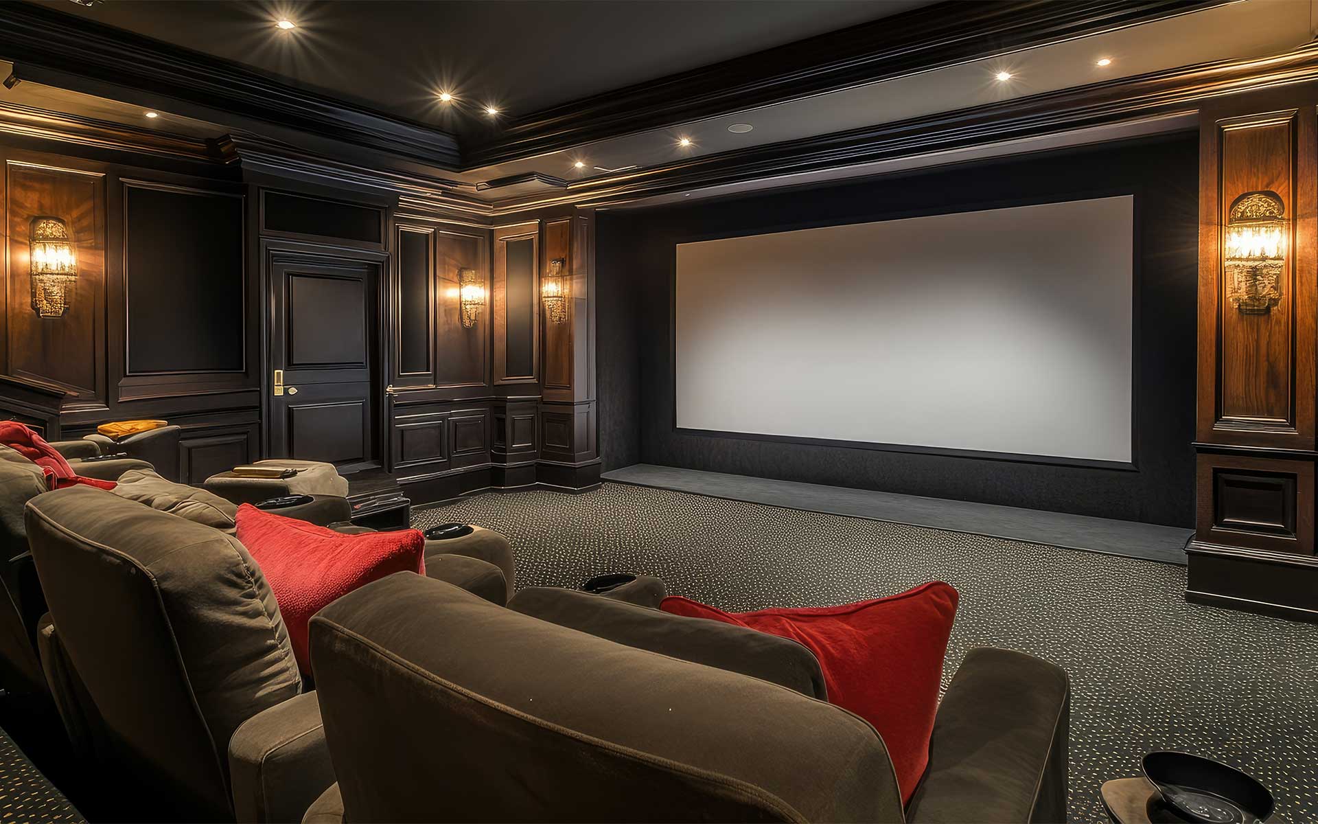 luxurious home theater Los Angeles